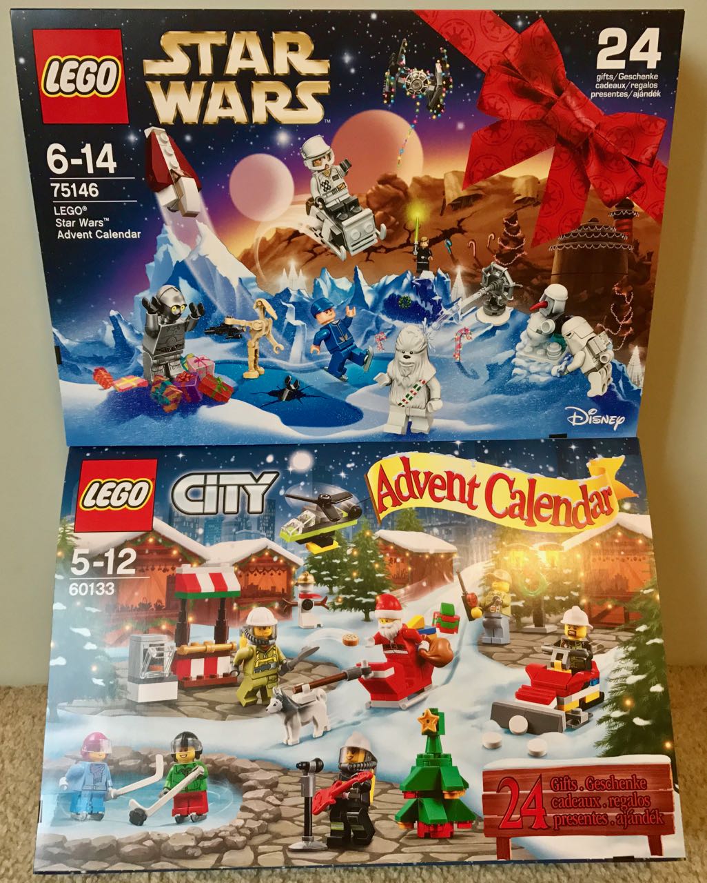 Both the advent calendars