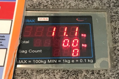 11.1kg!