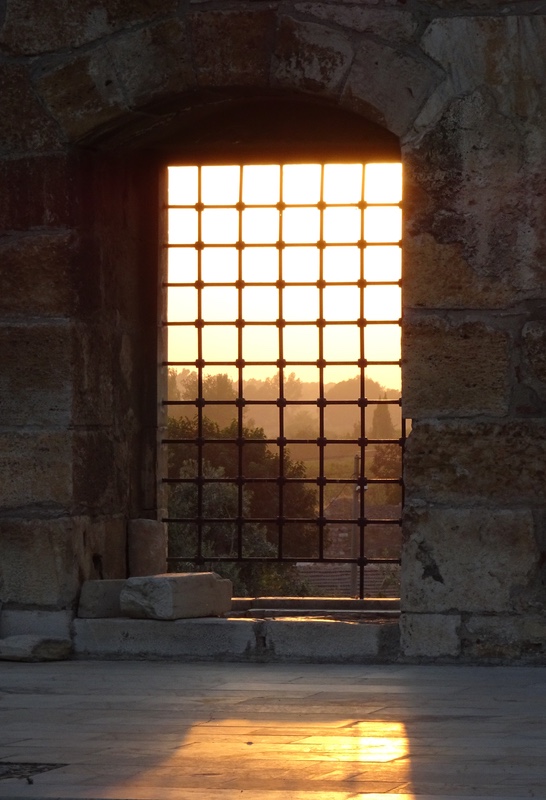 Sunset from isa bey mosque window