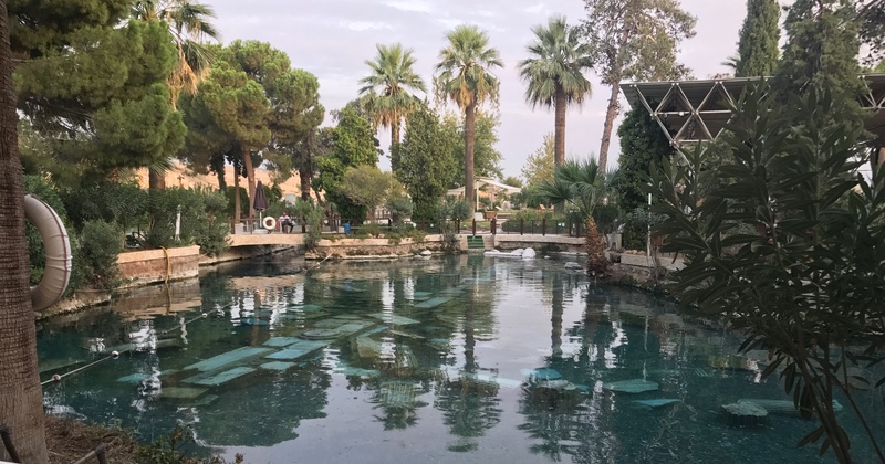 Cleopatra’s pool, gloriously relaxing