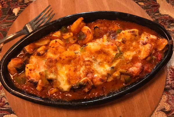 Seafood casserole