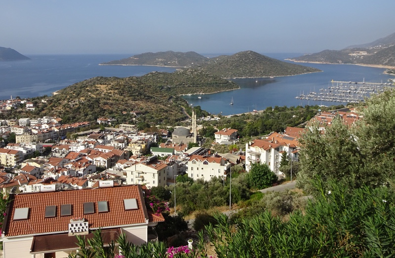 A view of Kaş