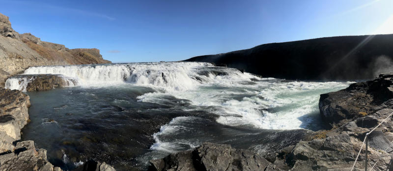 Gullfoss upper falls