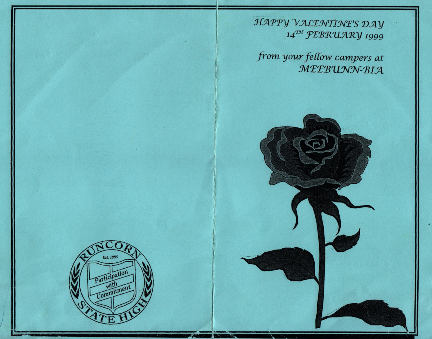 Valentines Card Front