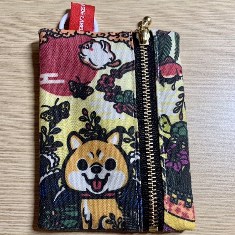 B-side Label Shiba Inu change purse