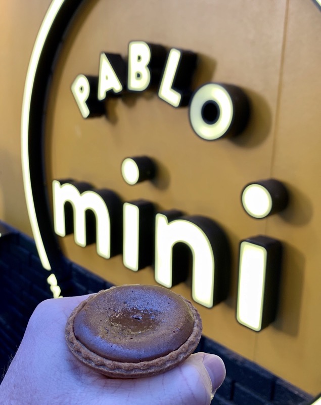Pablo mini chocolate cheese tart
