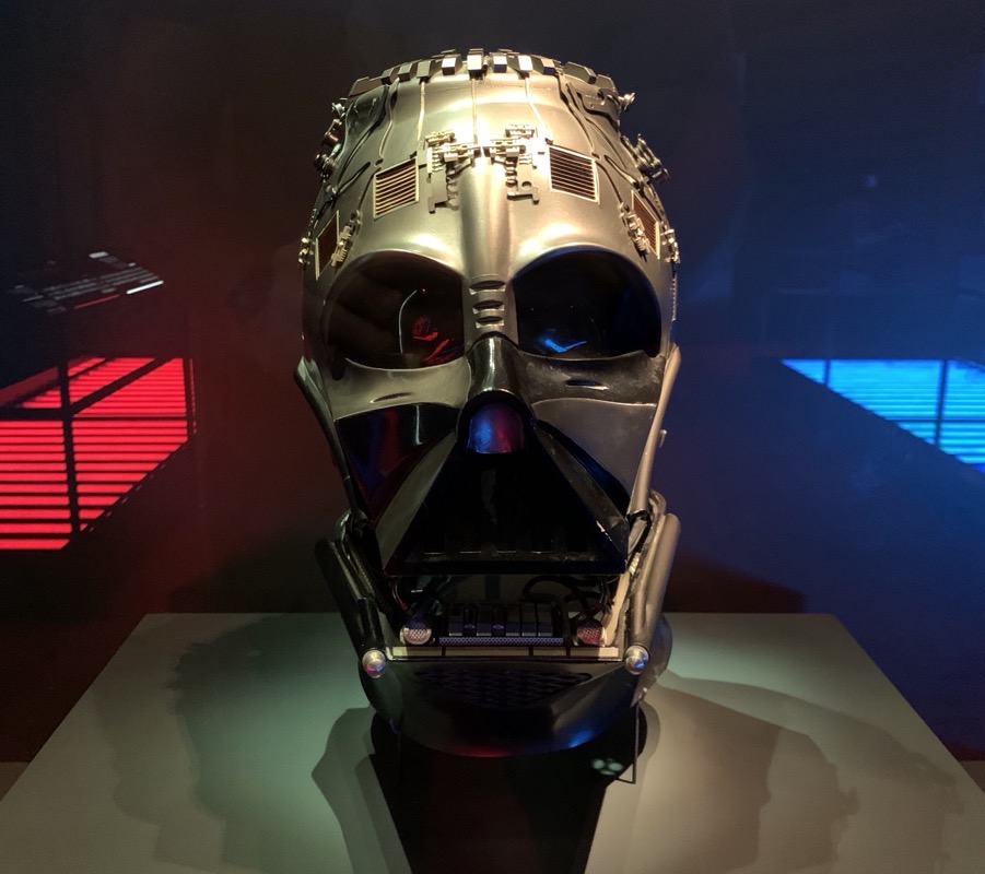vader inside helmet