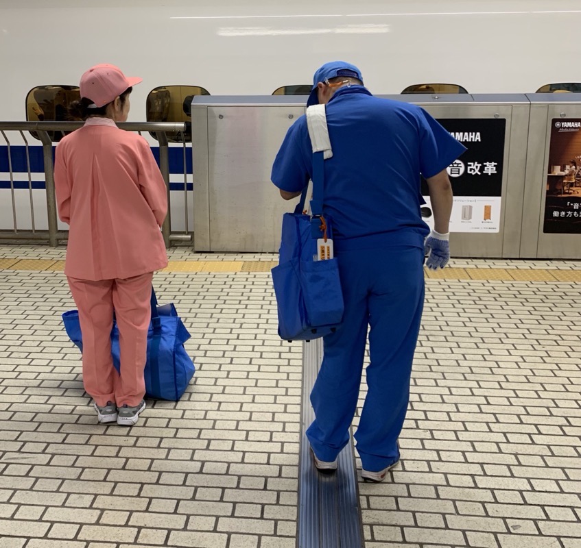 TESSEI uniformed staff