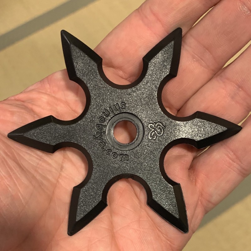 samurai museum rubber shuriken