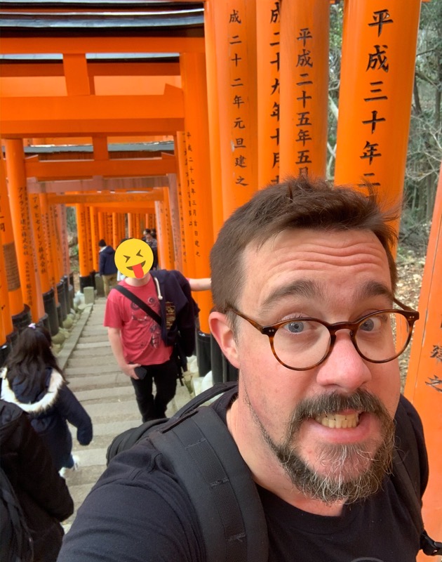 fushimi inari selfie