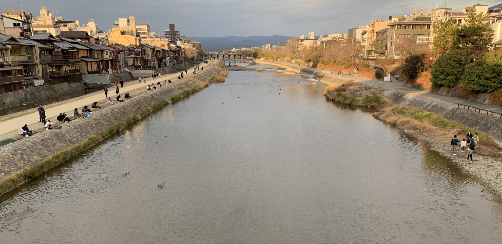 Kamo river rock throwers