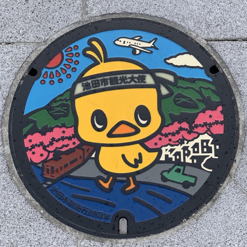 ikeda manhole cover 1