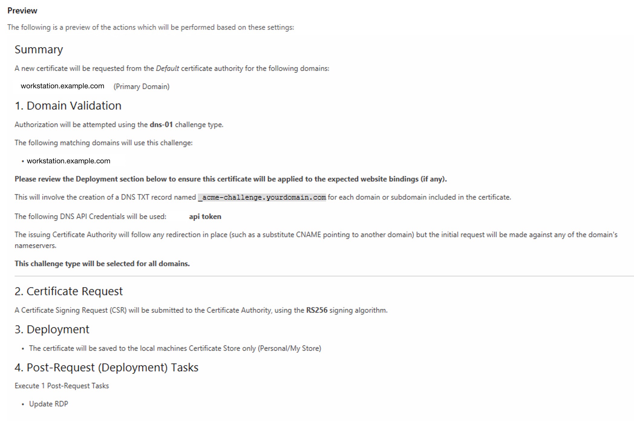 Preview your changes