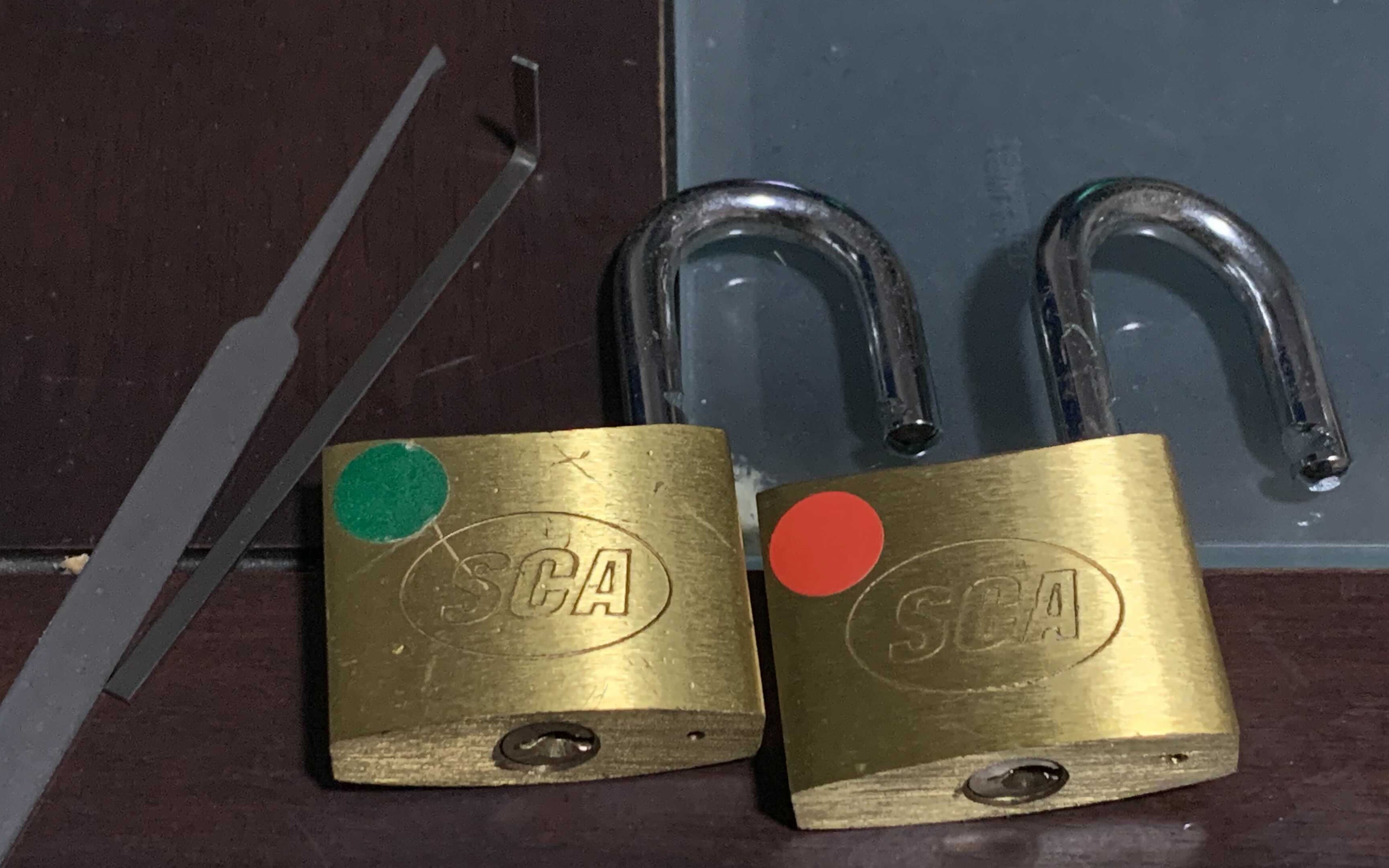 disappointing Supercheap Auto padlocks