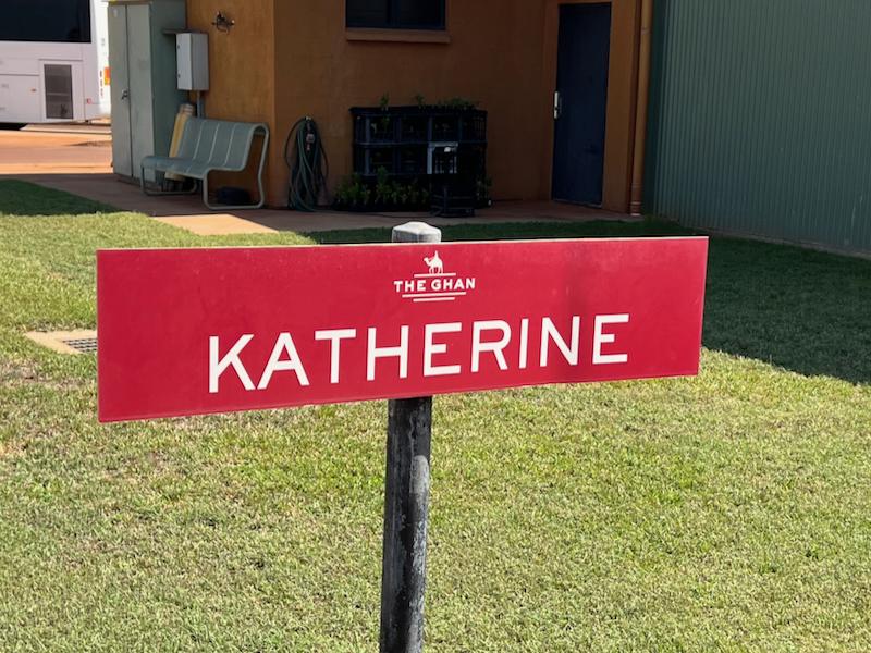 The Ghan - Katherine Station Sign