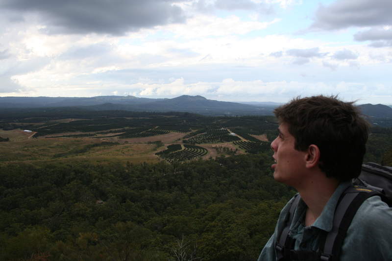 Brian Pondering the rain