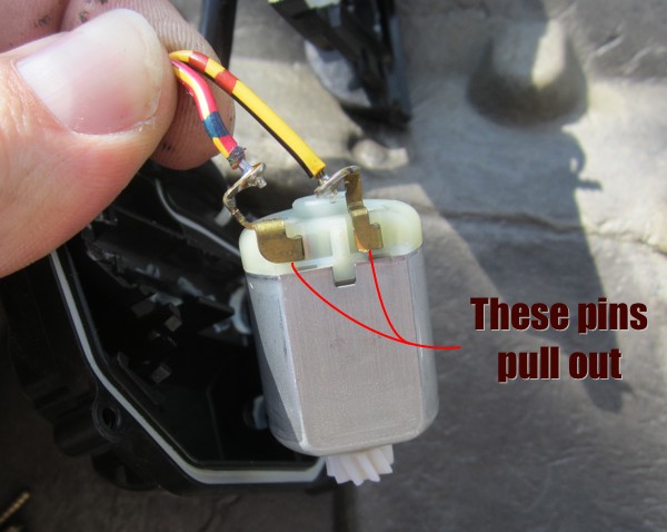 AU Falcon Central Locking Actuator Motor