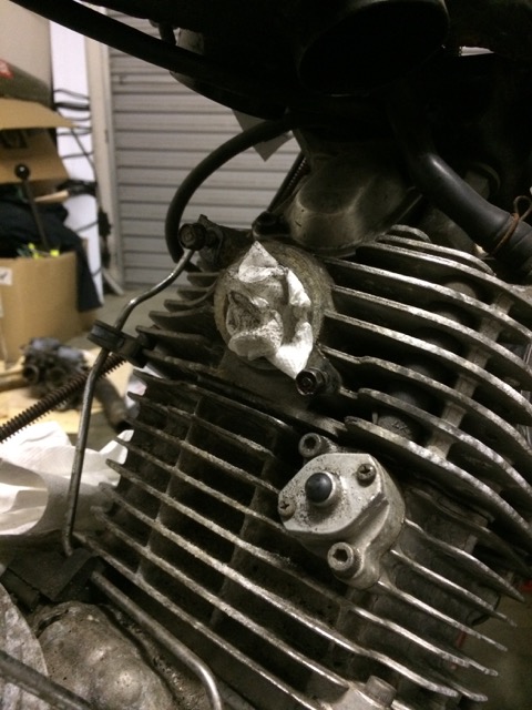 Carbs out, intakes blocked off