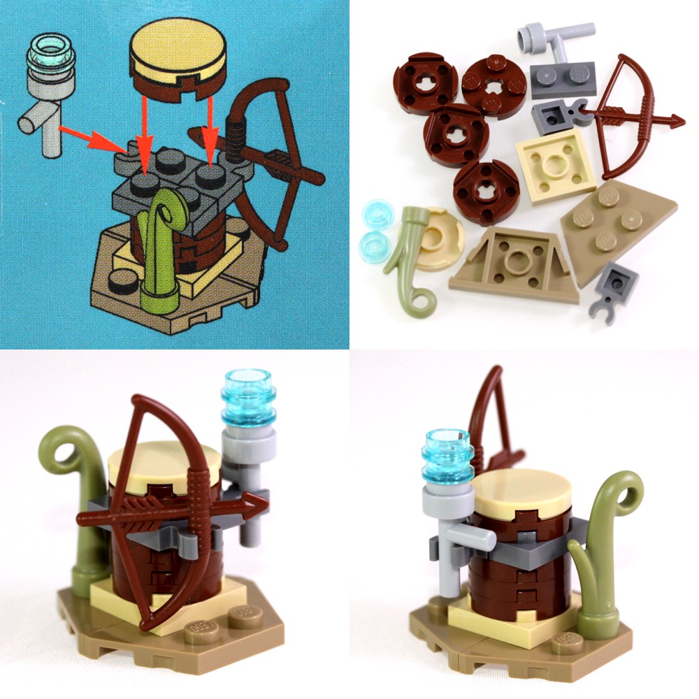 A rack full of gear, ready for adventure!