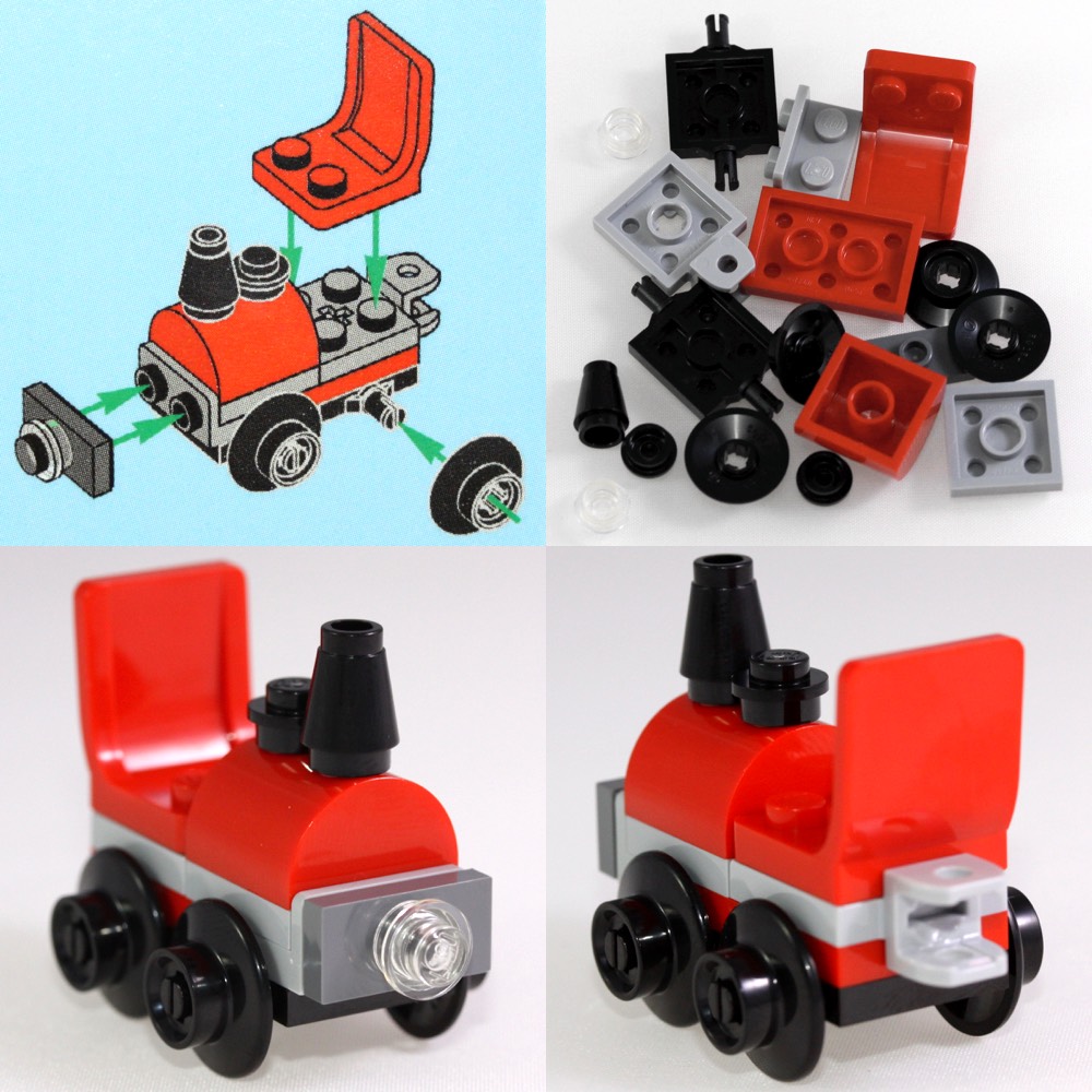 A tiny train to deliver presents!