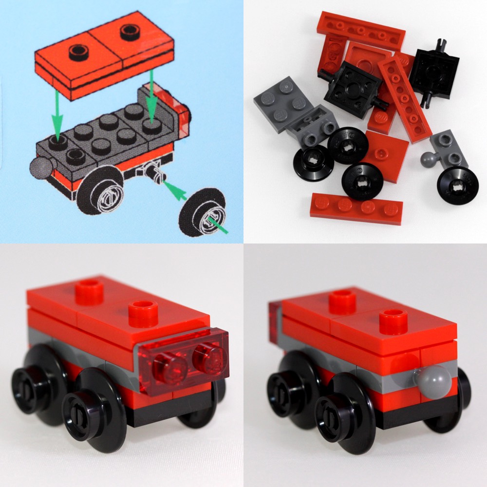 A cute little carriage to go with yesterday’s engine!