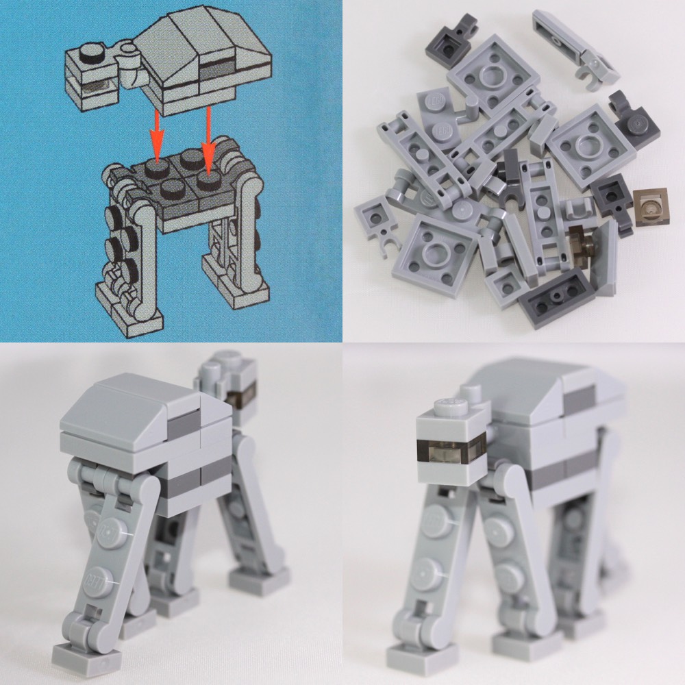 The fearsome AT-AT, in micro-scale!