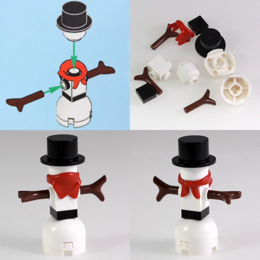 You can’t have a white xmas without a snowman!