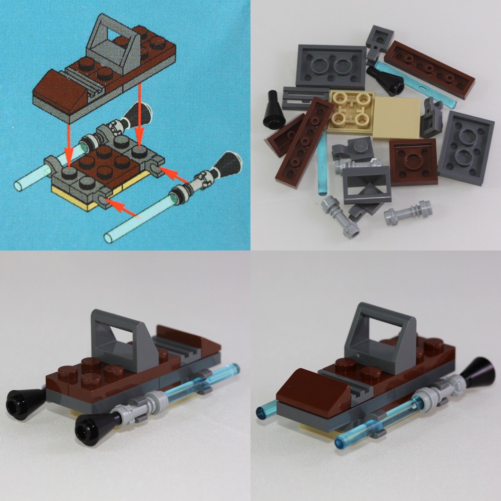 Santa’s speeder sleigh!