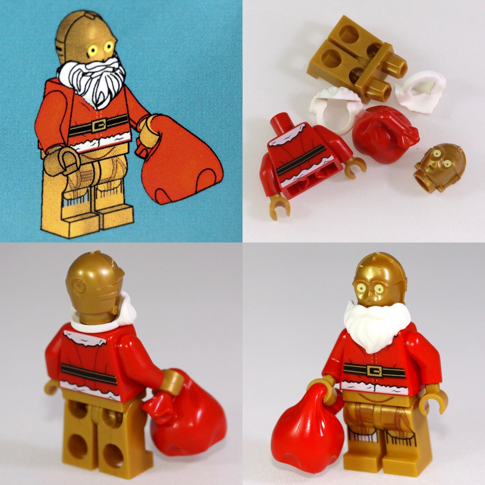 Santa-3PO, here to deliver presents to everyone!