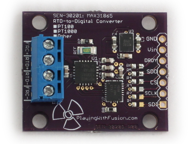 MAX31865 prototype board from playingwithfusion.com